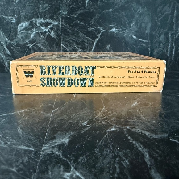 WHITMAN 1976 Riverboat Showdown Game - Picture 4 of 12